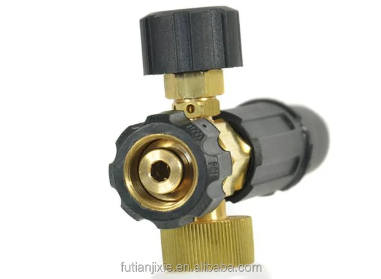 Lavadora del coche limpieza de alta presion Arma de la nieve de espuma Lanza de lavado de coches lanza de espuma limpio del coch