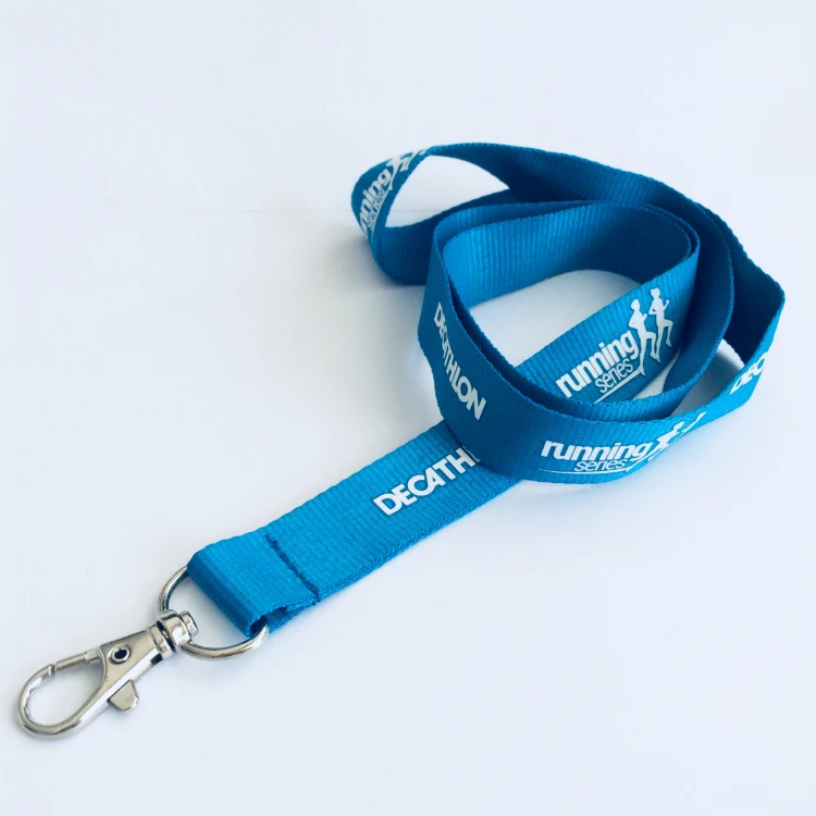 2021 Custom ECO-Friend and recycle custom bamboo lanyard with your logo/cotton lanyard