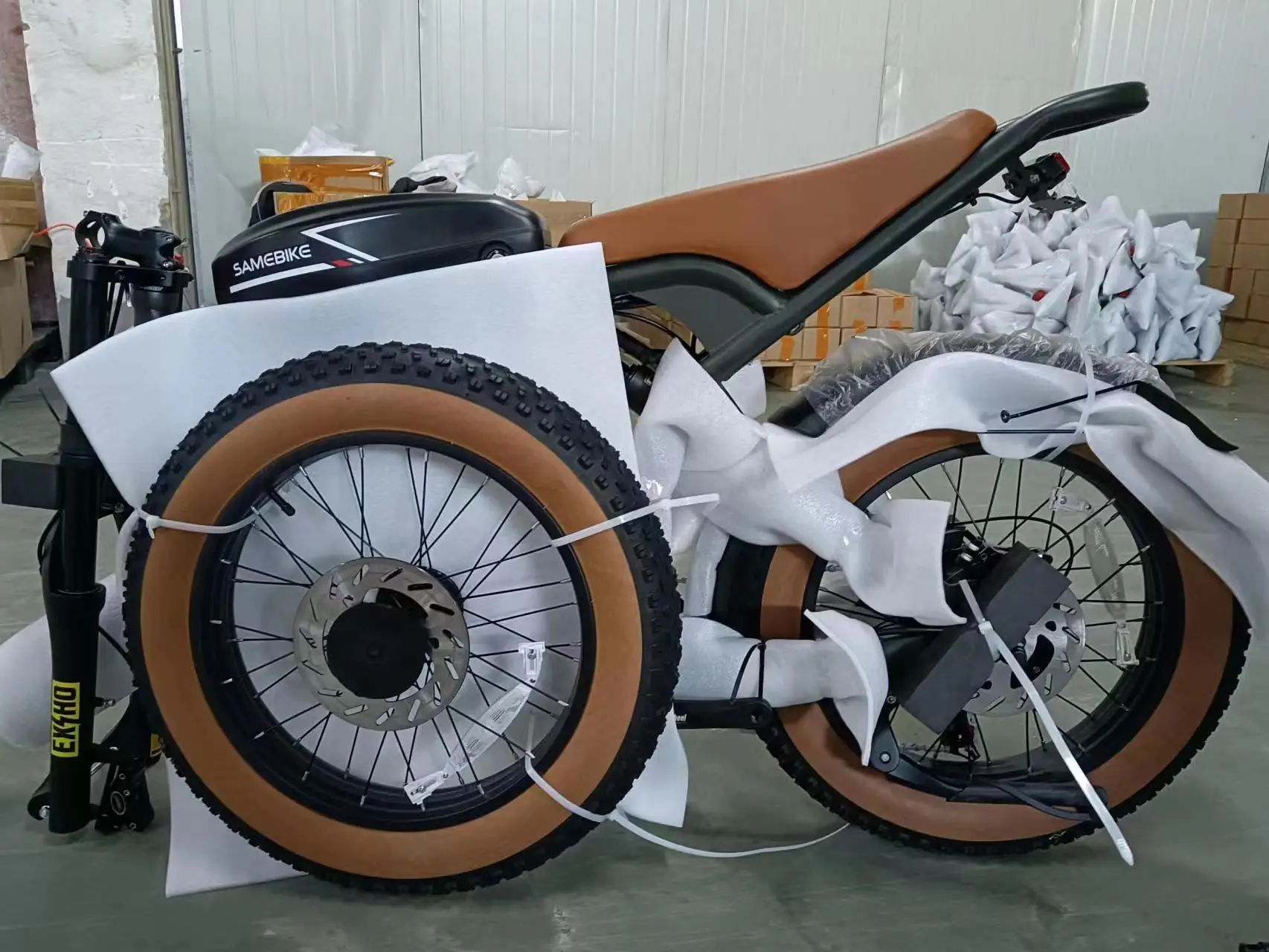 SAMEBIKE EU Warehouse M20 new 1000W high speed high power fat tire motor Electric Mountain bike