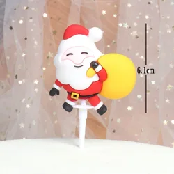 Merry Christmas Cake Toppers 3D Christmas Cake Decoration Topper