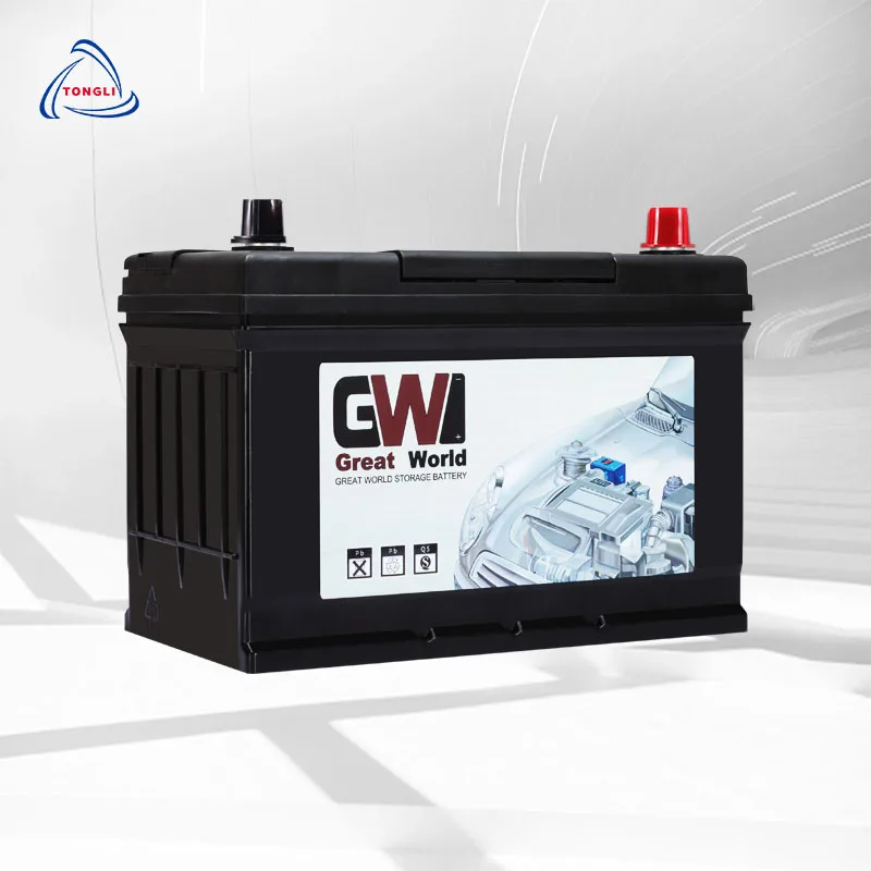 High CCA Large Capacity DIN60MF For European Vehicles Starting 60ah 12v Lead Acid Car Battery