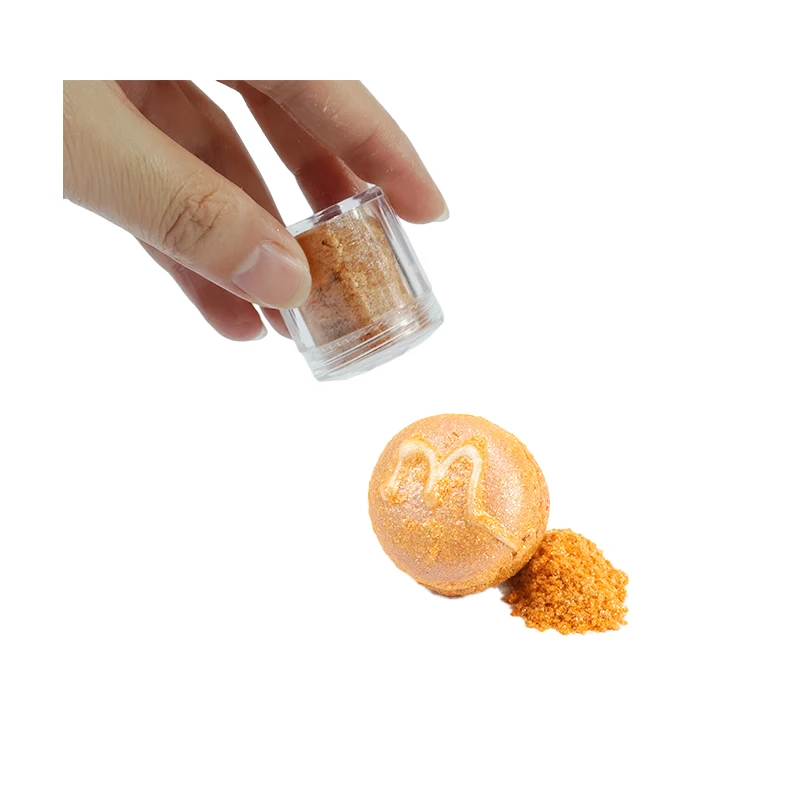 Yayang Orange Edible Shimmer Dust Baking Ingredients Food Grade Powder For Macaron Decoration