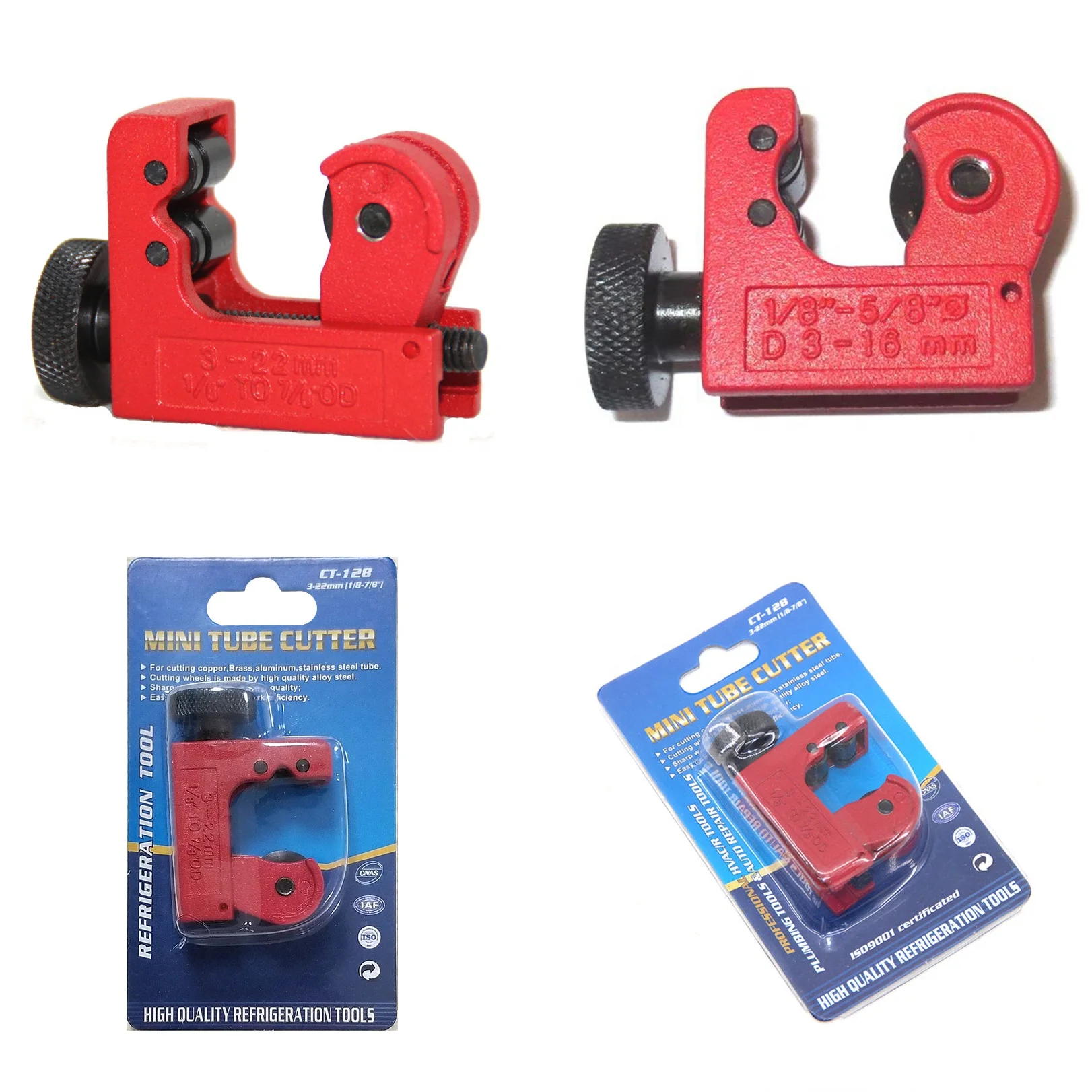 Mini Hand Tubing Cutter Pipe Cutter Tube Cutter Tool for Copper Pipe Thin Stainless Steel, Brass, PVC Plastic Aluminum Pipe