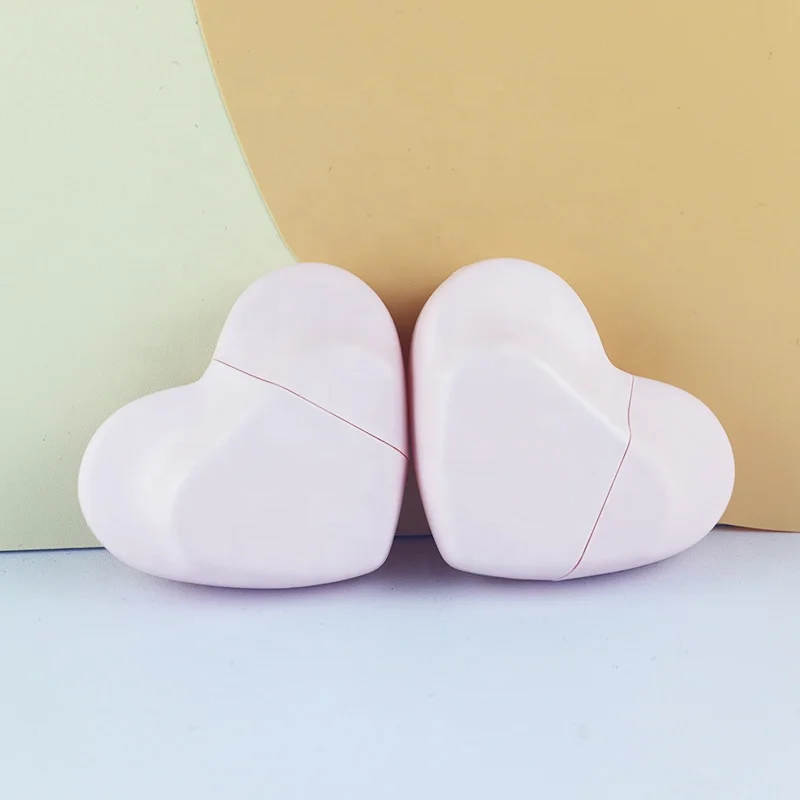 New Design 50ml Heart Shaped Sunscreen Bottle Sunblock Bottle Packaging Hand Cream Tube Container Plastic Squeeze