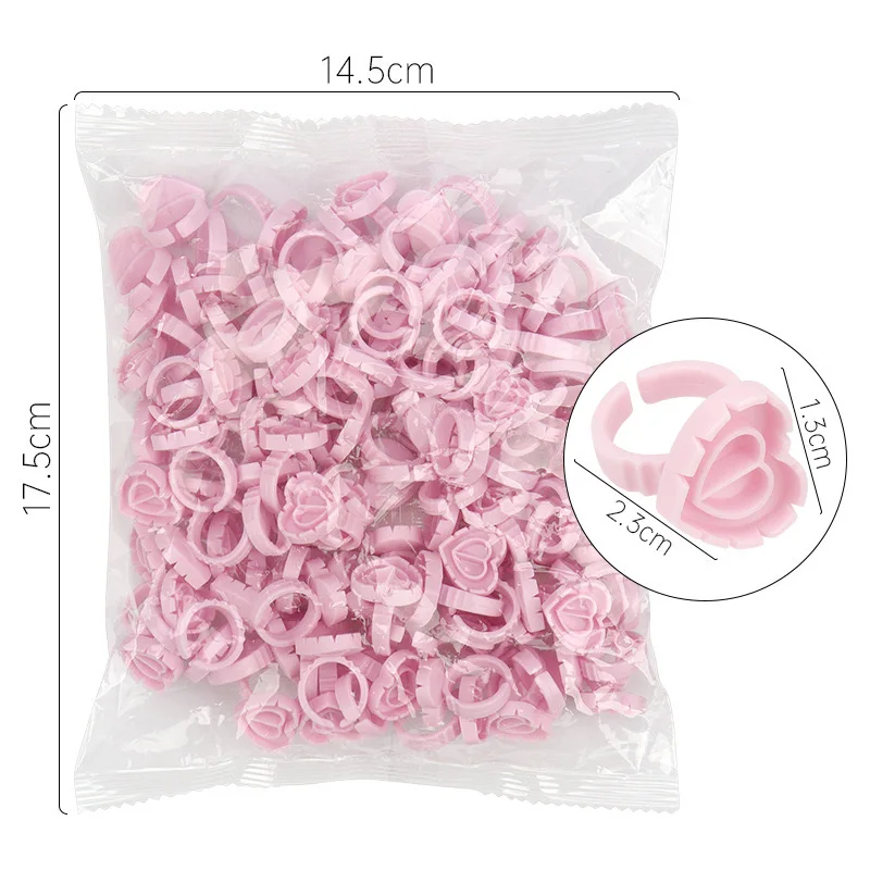 Eyelash glue Eyelash Extension Fast Blooming Cup Ring Adhesive Eyelash Glue Hear Glue Holder