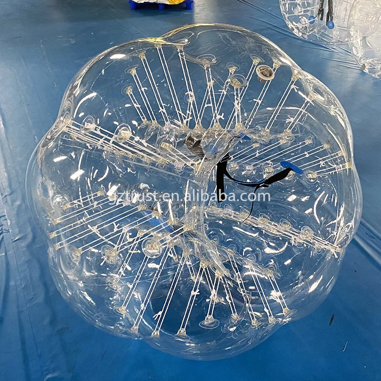 High quality human outdoor zorbing bubble soccer bumper ball for sale