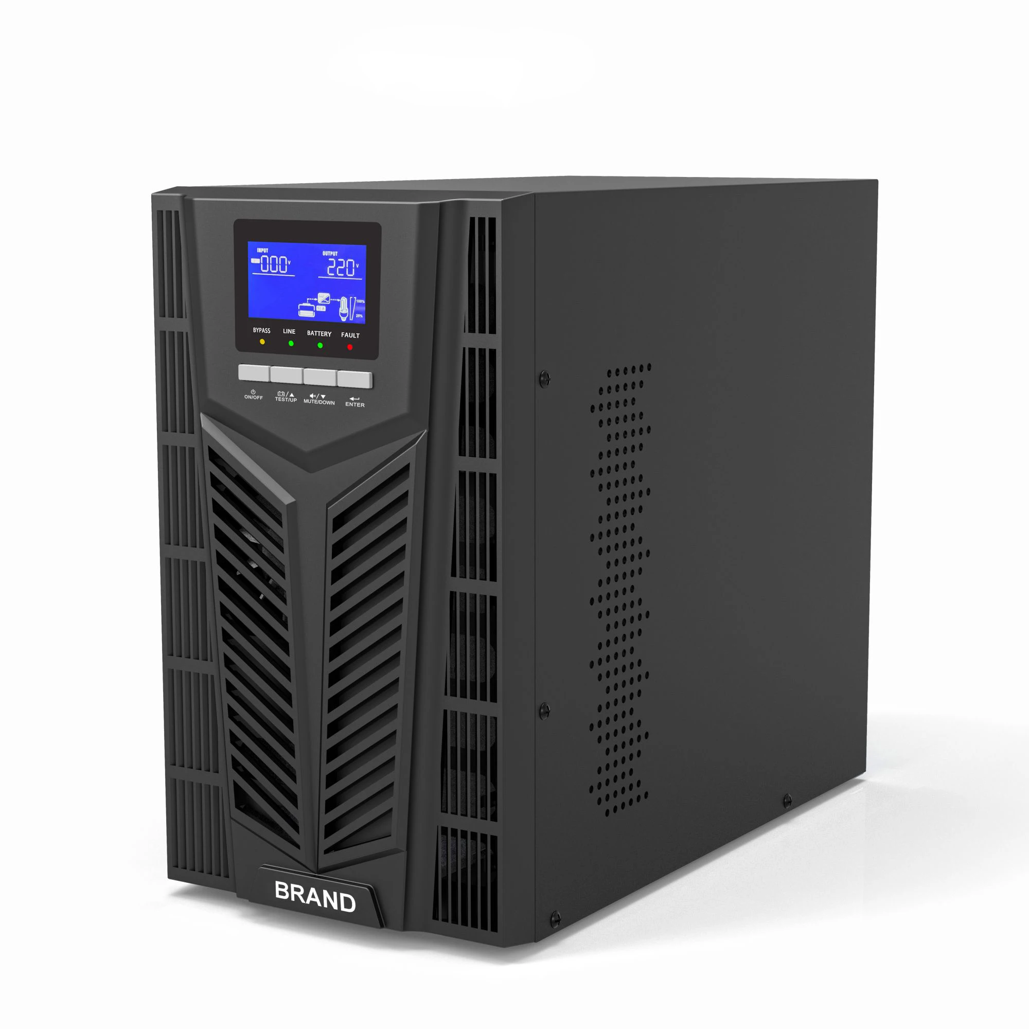 High Frequency 6KVA 5.4KW 120V UPS tower internal battery emergency power supply For Data Centre
