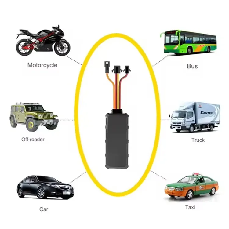 4G GPS Tracker with Voice Monitoring Remote ACC Detection Engine Shut Down PC Track View for Vehicles