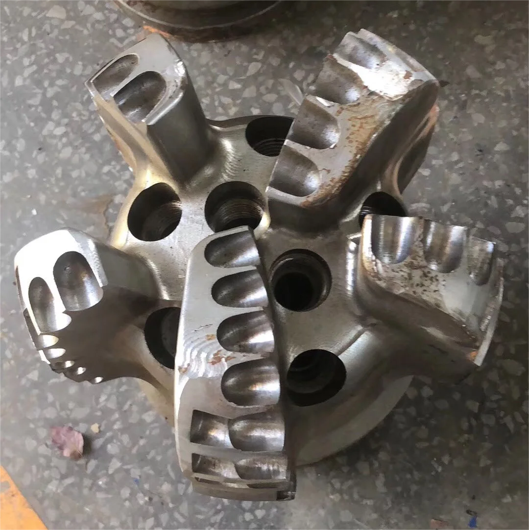 sale used mining machinery 165mm 5blades pdc drill bit