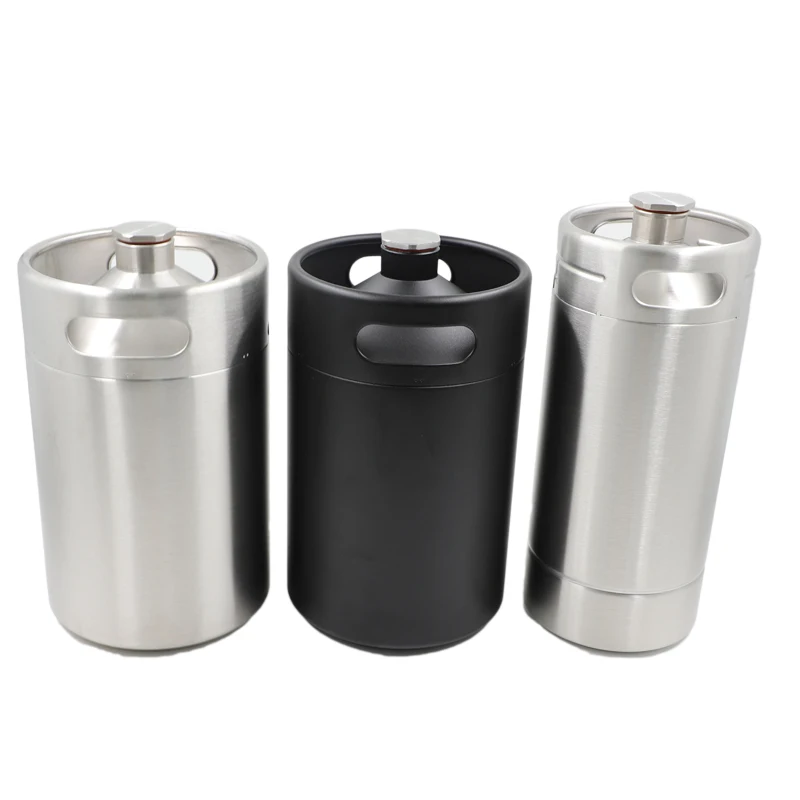 Custom Logo Homebrew Stainless Steel 304 Beer Keg Mini Draft Beer Keg For Party