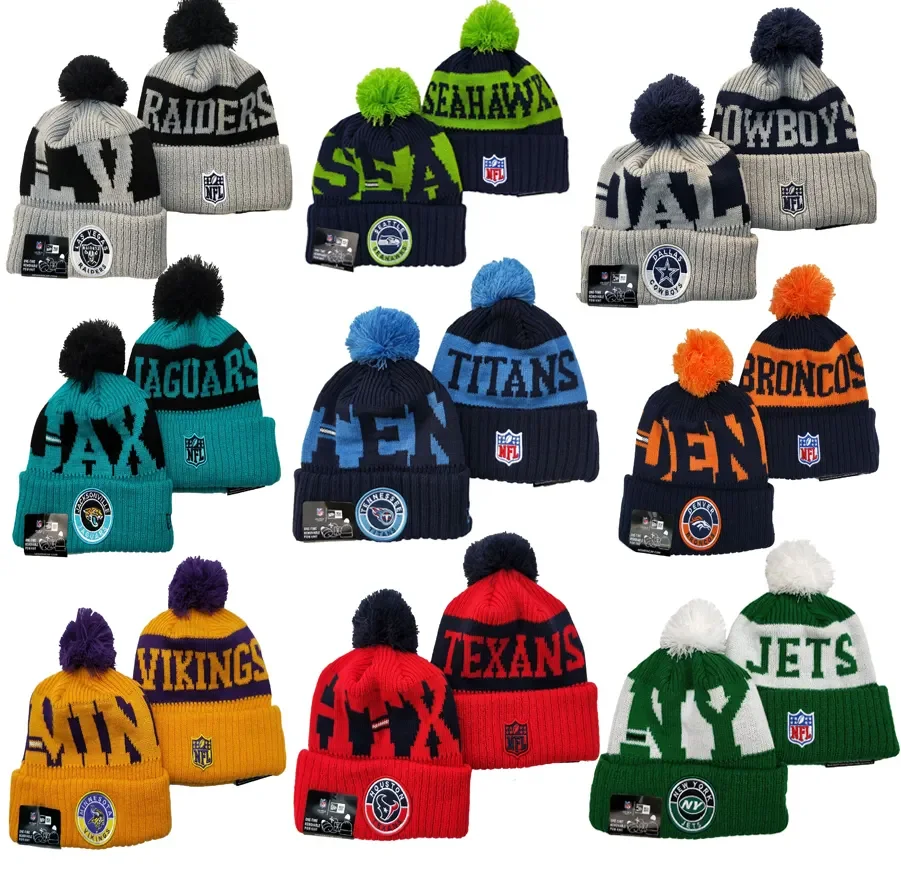 RTS 2024  Winter Wearing Warm NFL NFC Beanies Club Team All Teams Football Sports Hat Beanies
