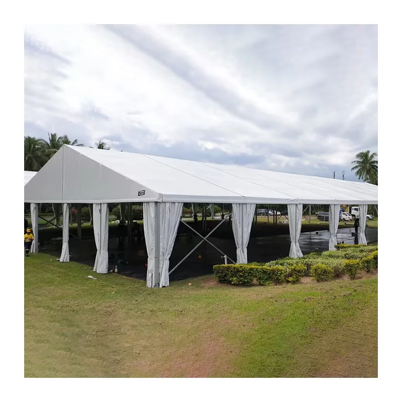 High quality Aluminum Frame Outdoor Events Exhibitions Fire Resistance Mixed Marquee Tent
