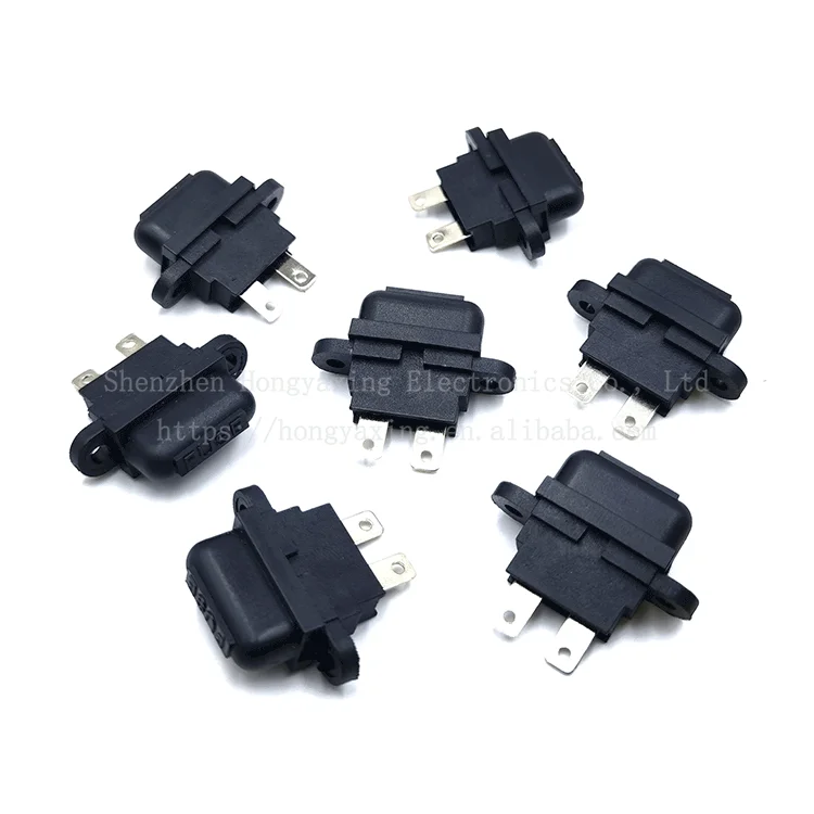 panel mount fuse holder PCB Fuse Holder With Cover With Fixed Hole ATO / ATC Automotive pcb fuse holder