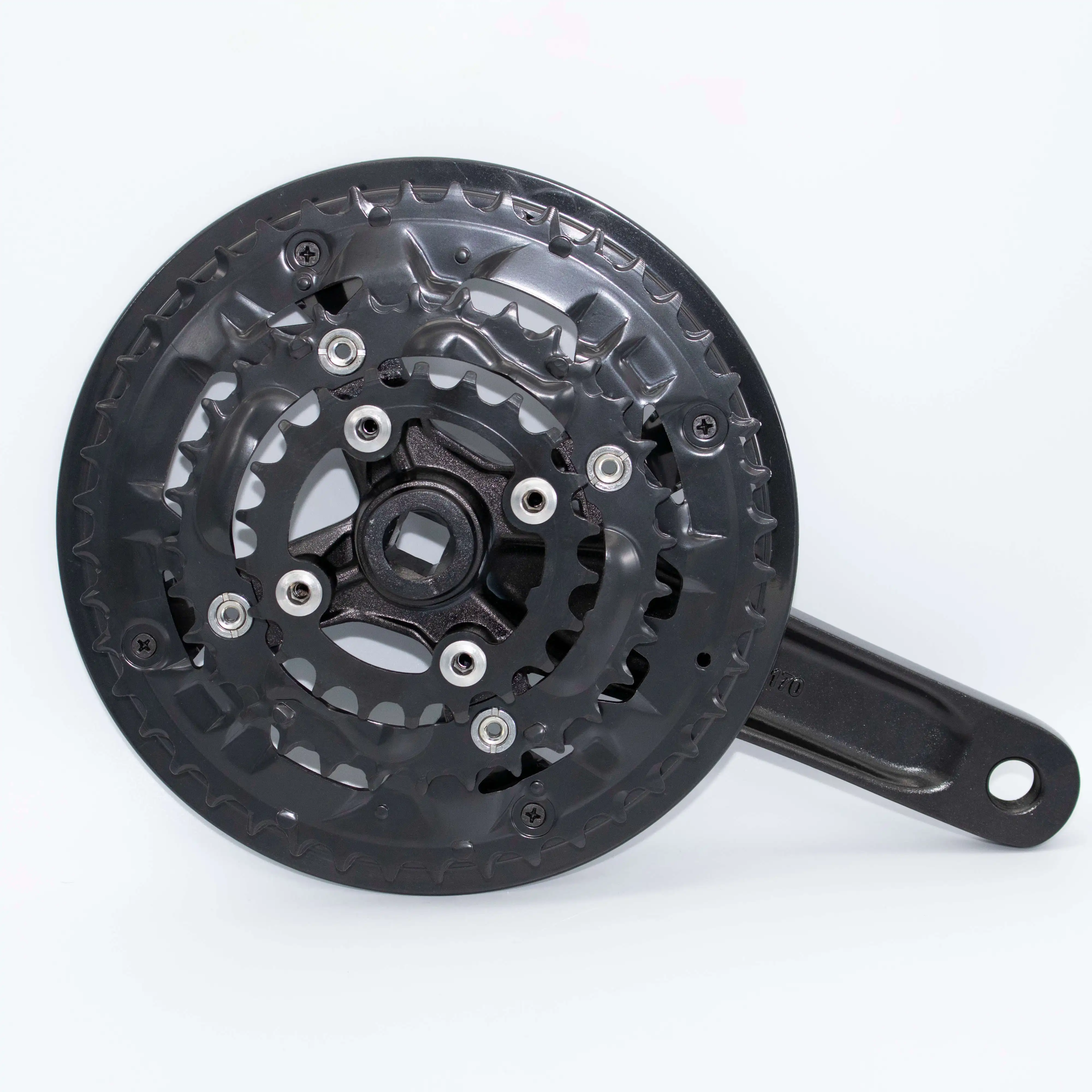 Single speed triple chainrings 104/64mm BCD 50mm chainline mtb crankset