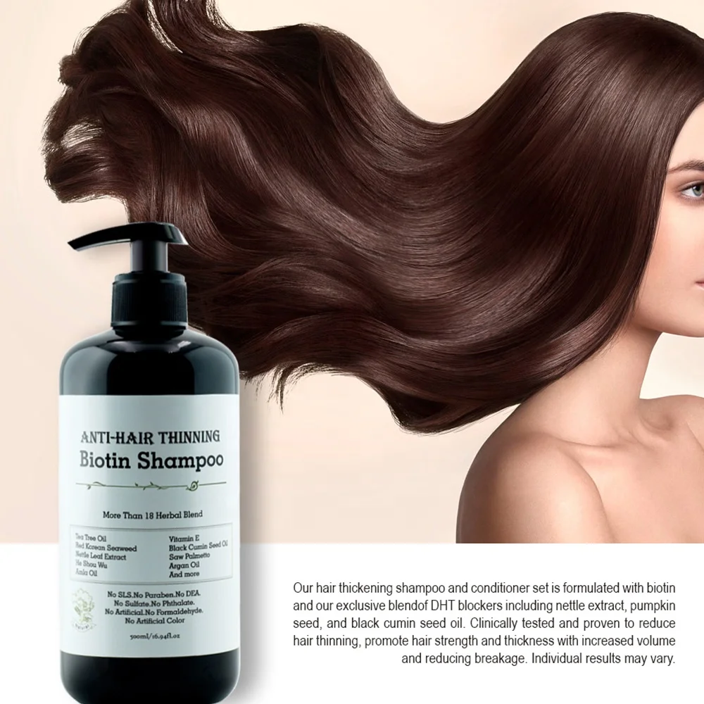 Hot Sale Shampoo OEM ODM Wholesale Shampoo With Biotin And Collagen Hair Growth Anti-hair Loss Shampoo