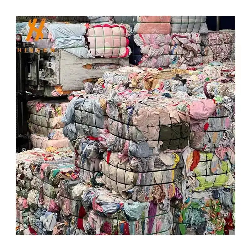 Light Calico Cotton Waste Rags Cotton Wiping Rags White Textile Waste