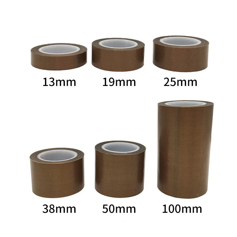 China Custom Made Ptfe Coated Fiberglass Fabric Silicone Adhesive Tape Anti-static Tape