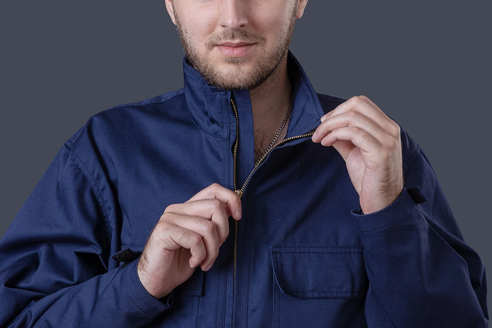 Uniform Oil&gas Shirts Pants Coverall Suits Workwear Fire Resistant Work Suits For Men