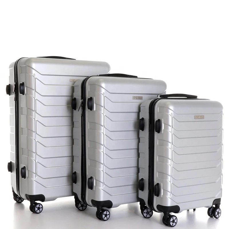 Customized Design Abs Pc Trolley Case Wheeled Suitcase Travel Bag Luggage