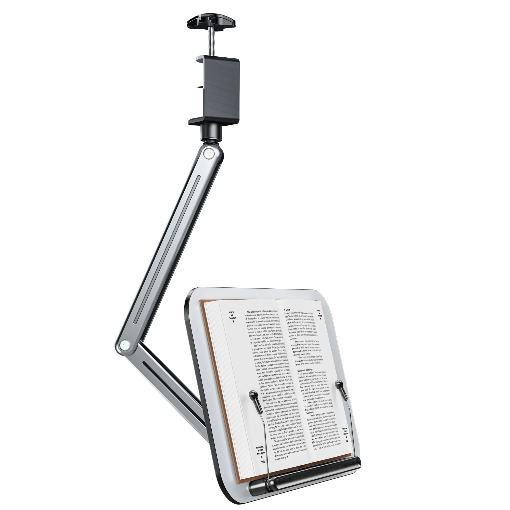 360 Degree Long Arm Tablet Holder Stand for 4 to 11inch Tablet Smartphone Bed Desktop Lazy Holder Bracket Support for iPad