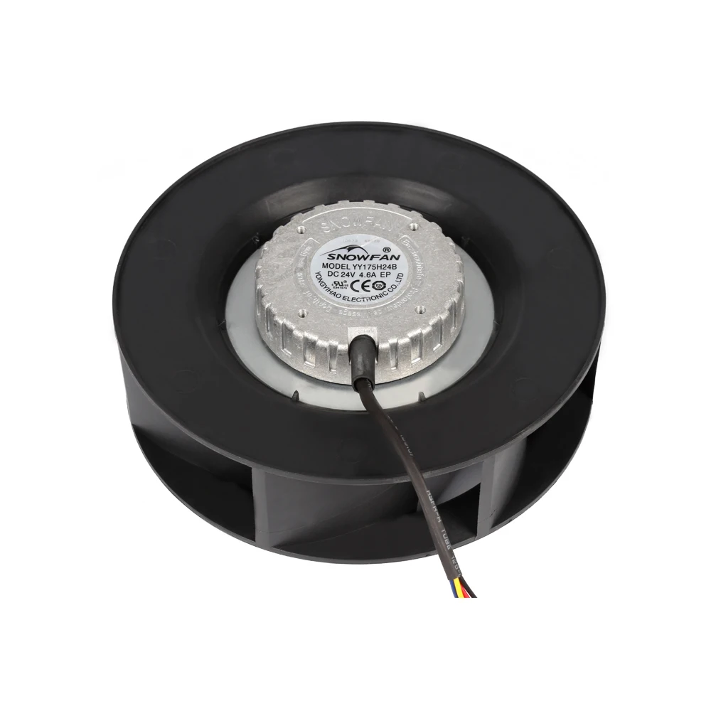 
24/48Volt DC Centrifugal Fan 175mm Backward Curved ventilation exhaust fan 