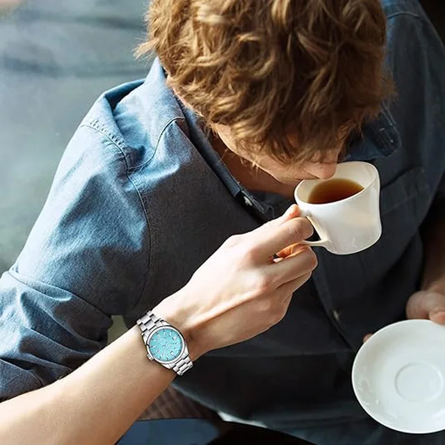 Оптовая Продажа с фабрики водонепроницаемые часы из нержавеющей стали Мужские Аналоговые хронограф модные