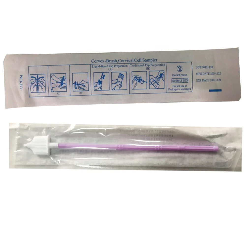 Disposable Cytology Vaginal Cervical Brush/Cytobrush/Gynecology Vagina Cervix Brush/Cyto Brush for Pap Smear or TCT Detection