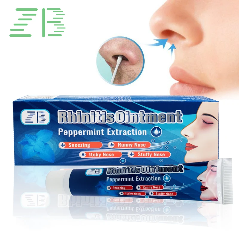 ZB Cold Sneezing Headache Sinusitis Stuffy Nose Dry Nasal Cavity Rhinitis Cream 20g