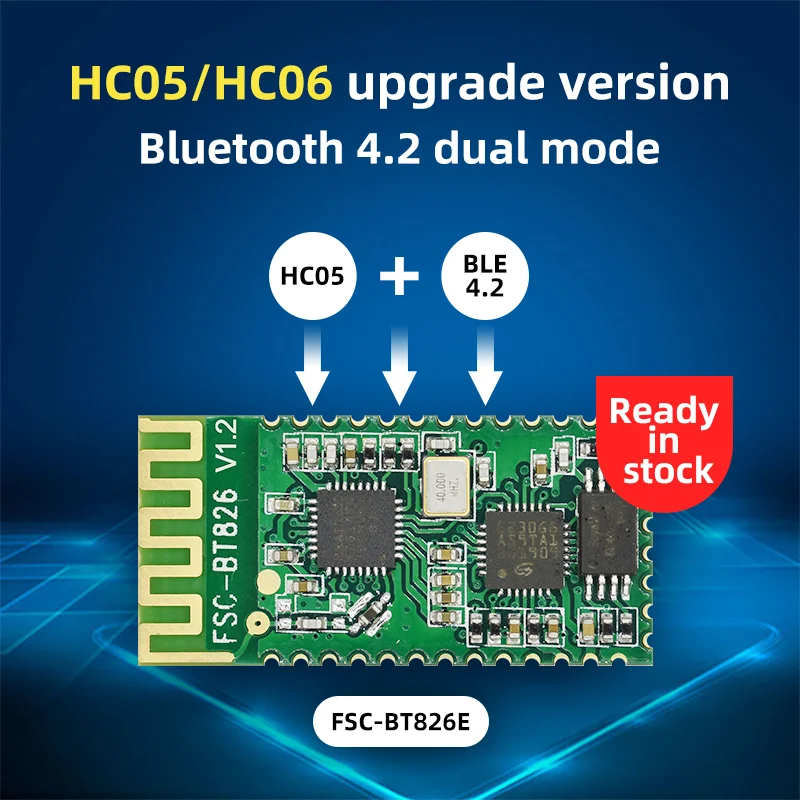 Hot selling similar V4.2 HC-05 bluetooth module for iot application