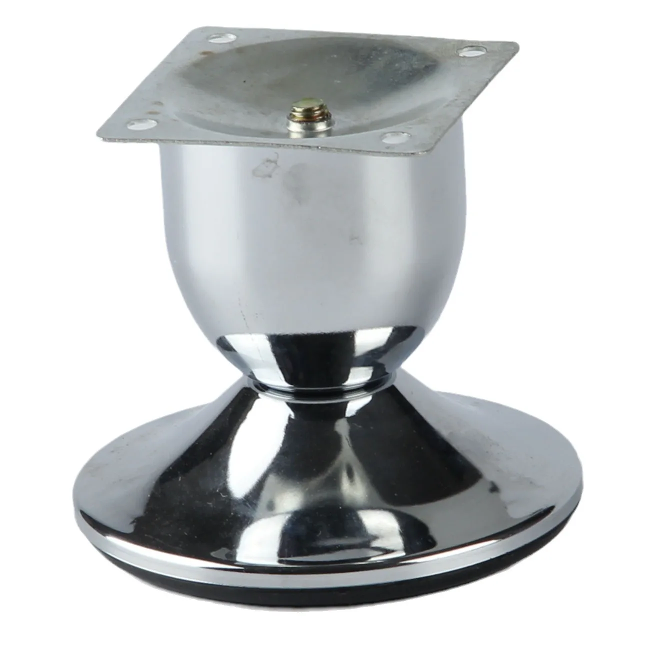 WINSTAR Retro Style Chrome Furniture Legs Iron Sofa Table Leg Hardware Fittings for Outdoor Living Room Bedroom Applications