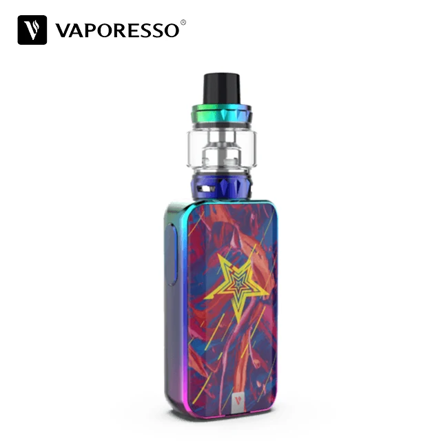 Новый цвет Vaporesso Luxe S TC Kit 5-220 Вт с баком Skrr S 8 мл сенсорный экран Новая электронная сигарета