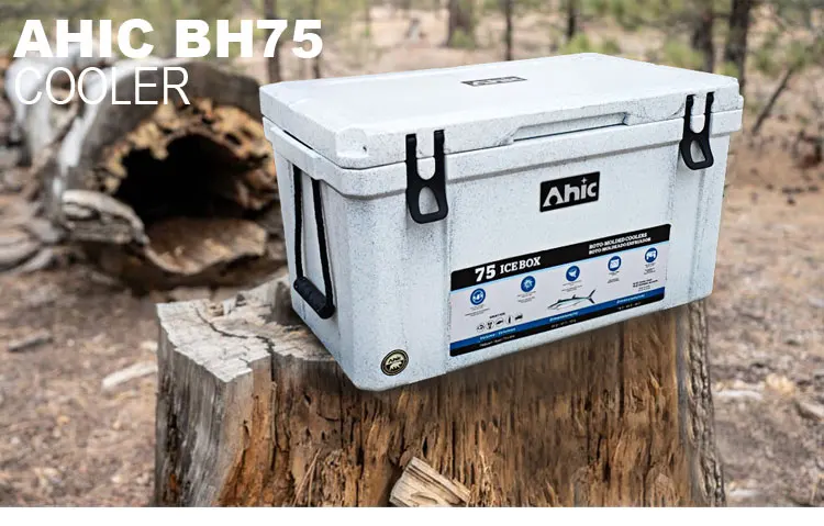 75 L  PU foam insulation thermal insulation for food fishing cooler box ICE  BOX