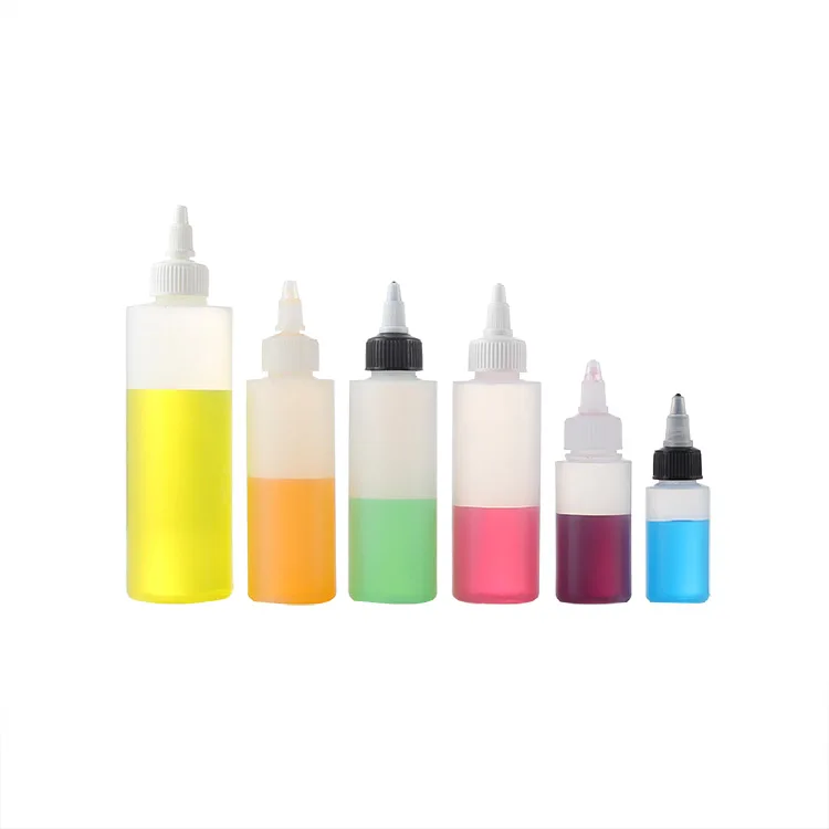 60ml 120ml 240ml 300ml 500ml 1000ml plastic needle tip applicator squeeze glue bottle for DIY craft painting