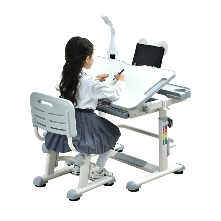 children study table for kids hot popular multi-color height adjustable tilted desktop