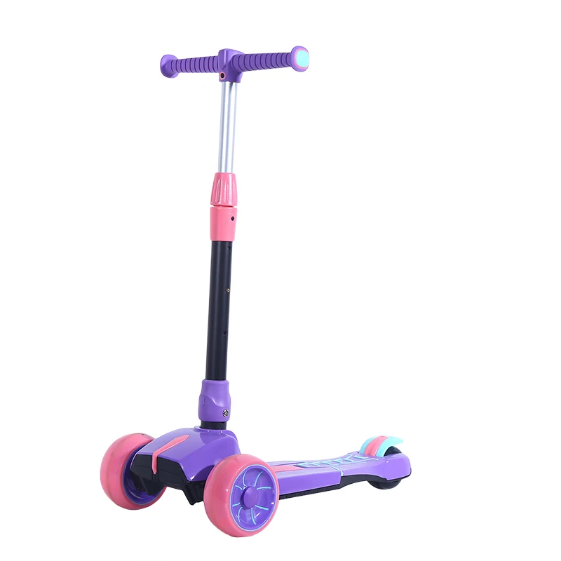 OEM Wholesale foot pedal maxi 3 wheels mini children kids kick board scooters for sale