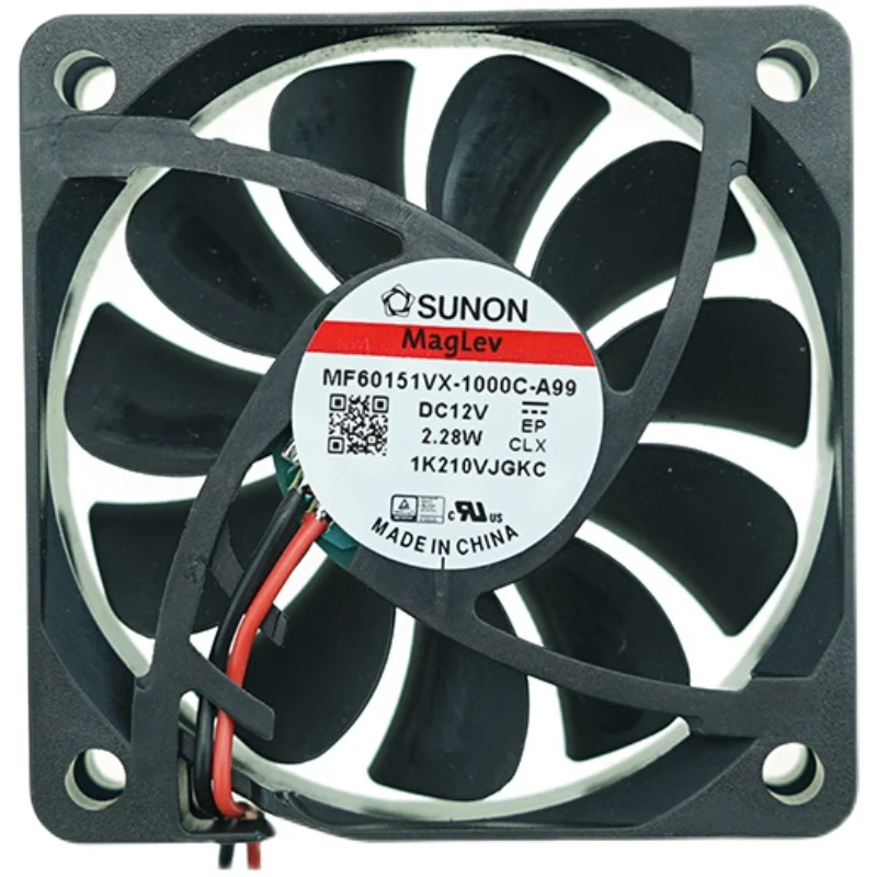 Maglev Motor Fan Vapo Ball Bearing 60x60x15mm 12v 24v Brushless Dc Cooling Fan