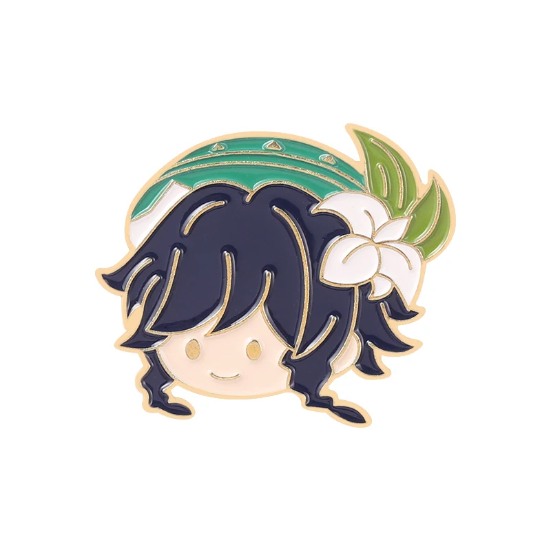 Wholesale No Minimum Metal Pins Supplier Anime Soft Enamel Pin Lapel Badge Manufacturer Custom Enamel Pin