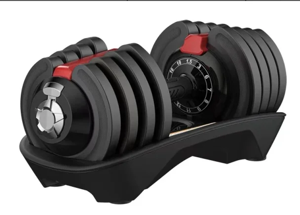 Whole Sale Dumbbell Set Iron Cast Dumbbells with Customized Logo for Home Gym Multi-functional Dumbbell Barbell Set