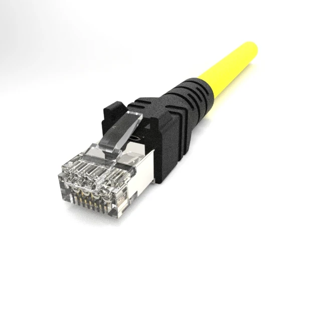 Network Ethercat Profinet Profibus-DP CC link Cat.5e 6 6a 7 cable shield  IP20 male  rj45 connector