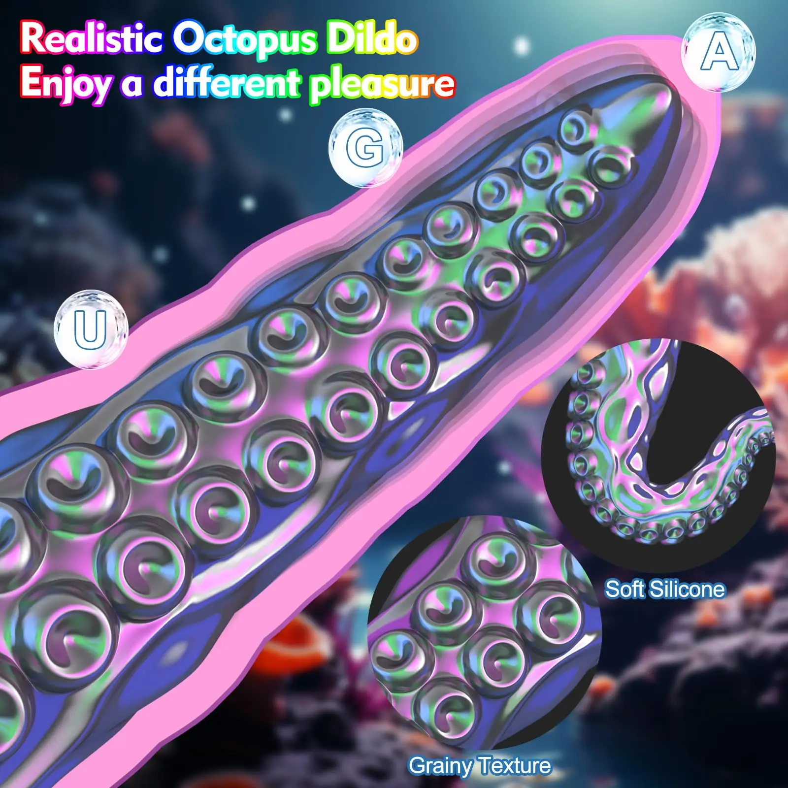 Vibrating G-Spot Realistic Dragon Monster Dildos Anal Clitoral Vaginal Stimulation Octopus Tentacle Dildo Vibrator for Women Men