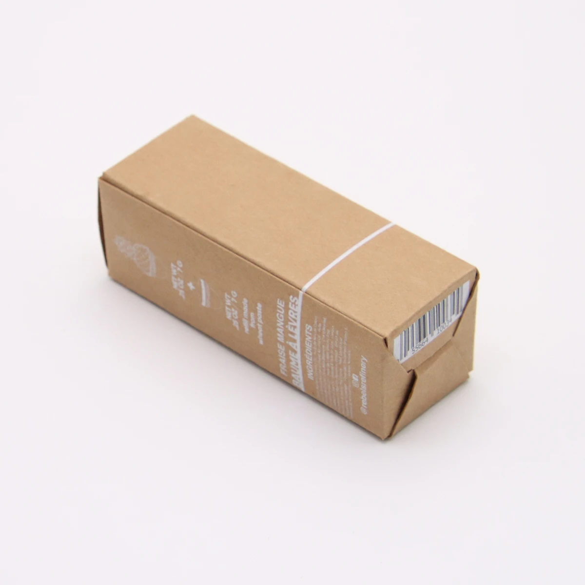 custom logo mini folding hot stamping packaging kraft paper boxes sustainable packaging