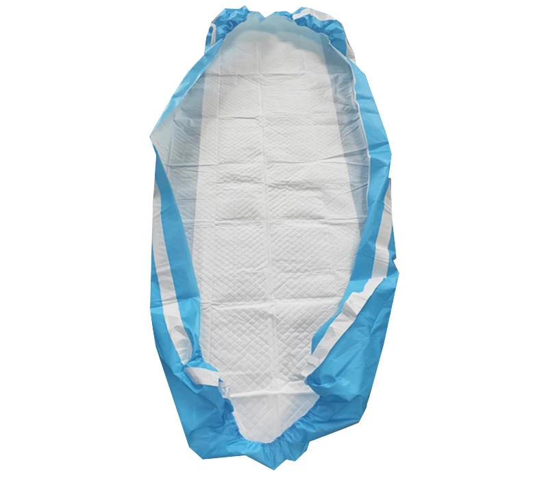 Rubber sheet bed cover sheet hospital from china factory with elastic band