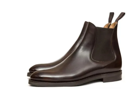 Recommend Ankle Mens Chelsea Boots Rubber Leather Boot For Man Rubber Brown Leather Boots For Men