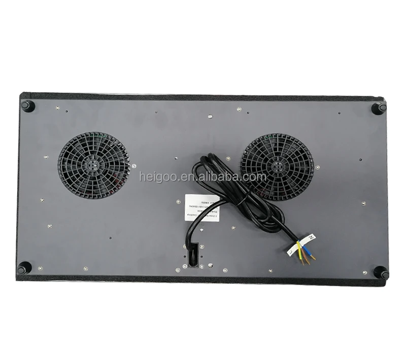 Household double burner 2 zone electric induction cooker cooktop with child lock