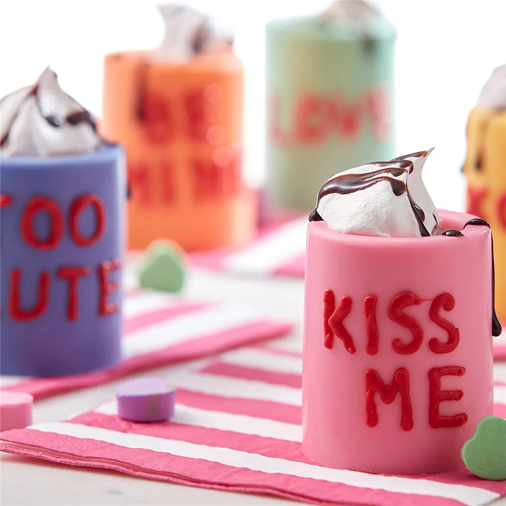 Make Edible Shot Glasses Mold, Gelatin or Candy Shot Glass 4 Cavity Round Silicone Ice Mold Shot Glass