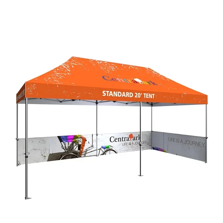 Advertising logo Outdoor Aluminum 10 x 10 canopy tent Exhibition Event Marquee gazebos Canopy Pop Up Custom Printed Tents
