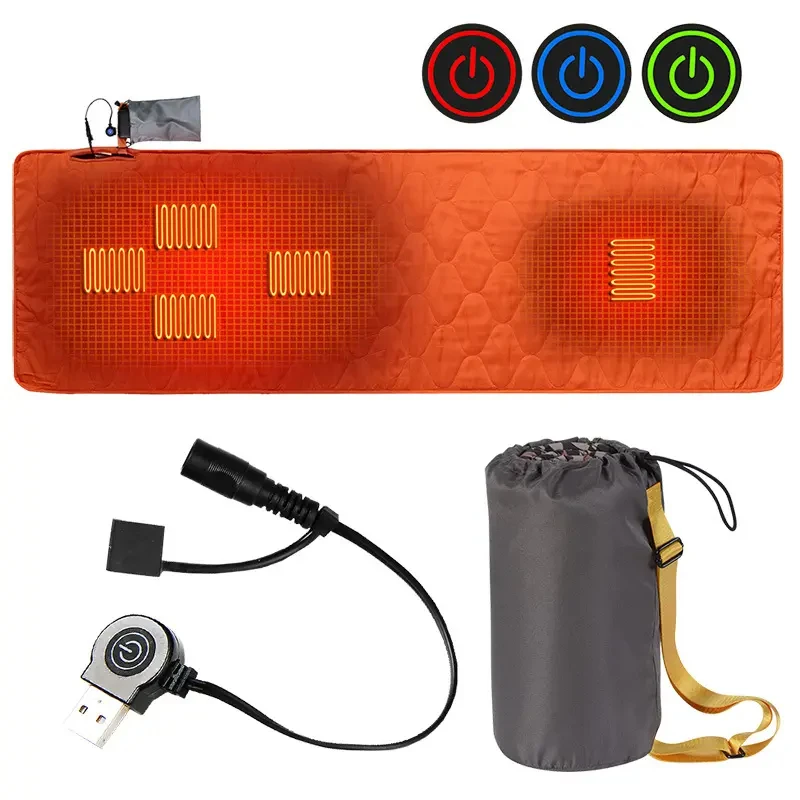 Factory Wholesale Waterproof Outdoor Hiking Camping usb portable Heated Hiking Camping for warm