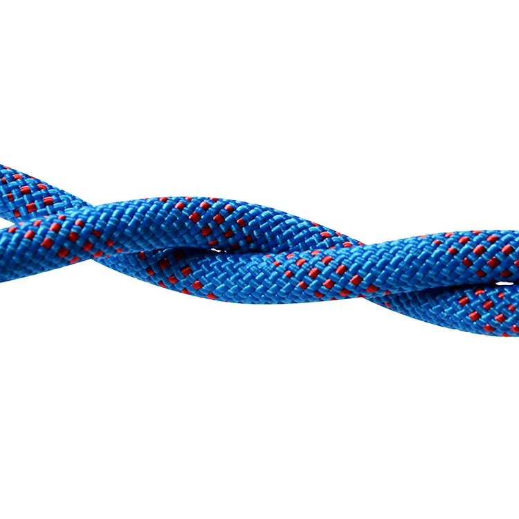 6mm 100m dynamic  reflective  arborist reinforced  nylon polyester  gym camping climbing ropes