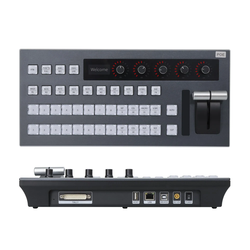 KATOV blackmagic atem studio hd atem church studio hd live production video live streaming switches control panel