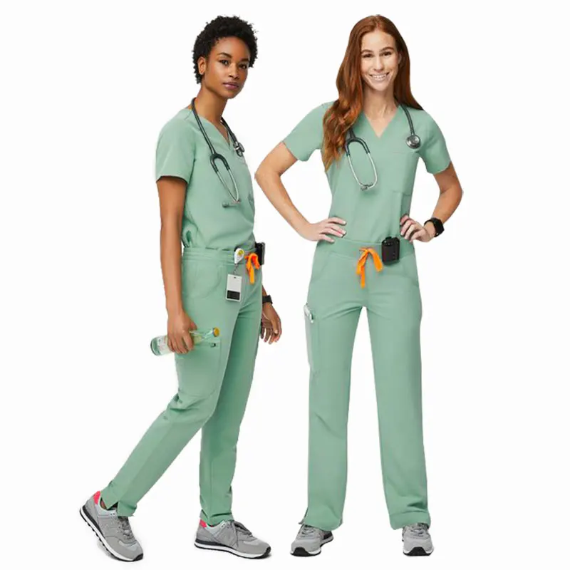 Top Quality Hot Sale Custom FashionableNurse Uniforms And Scrub Suit USA